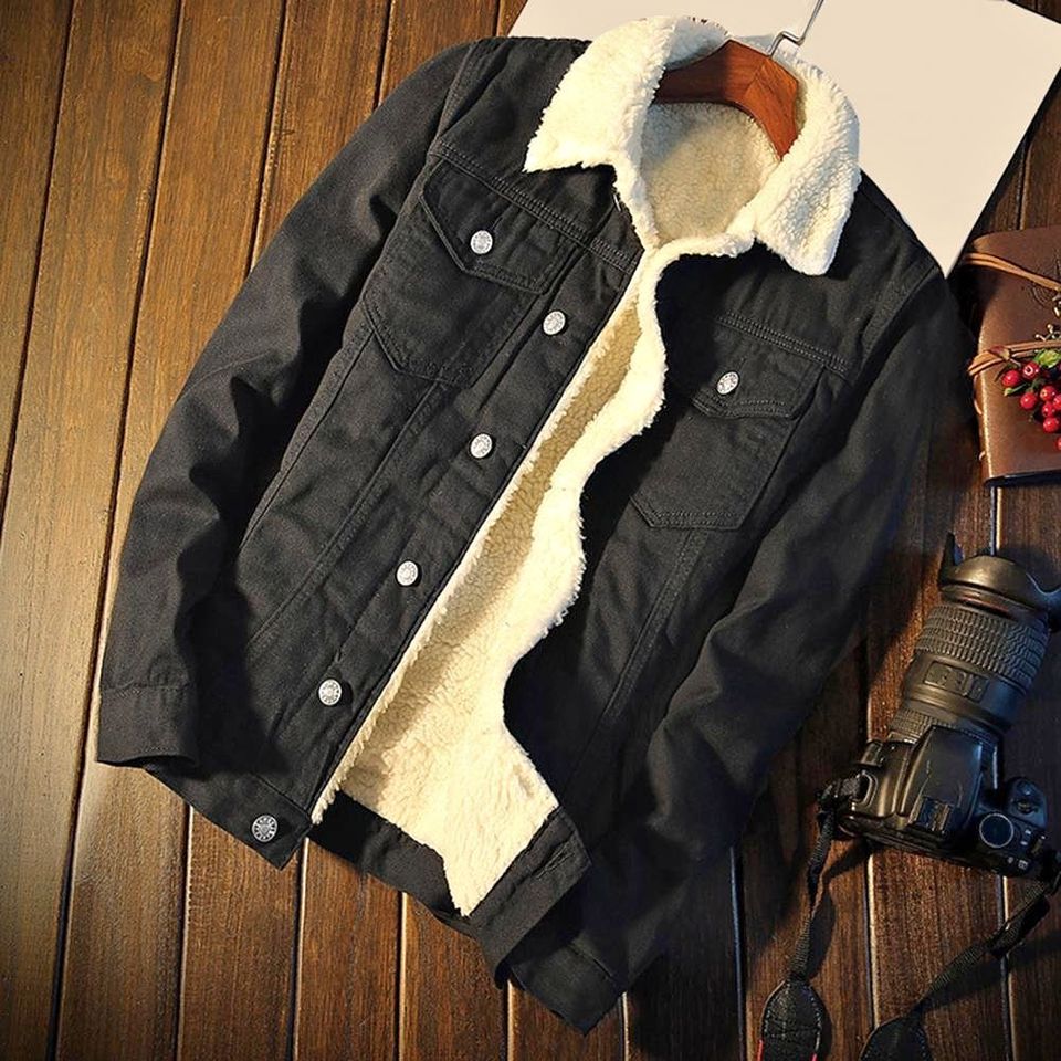 F24 Chaqueta ovejera en jean